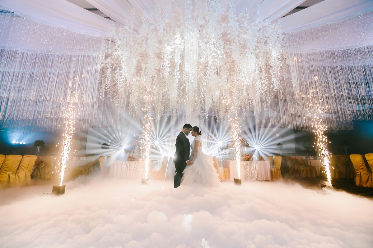 Machine à fumée lourde mariage — Universal Événements