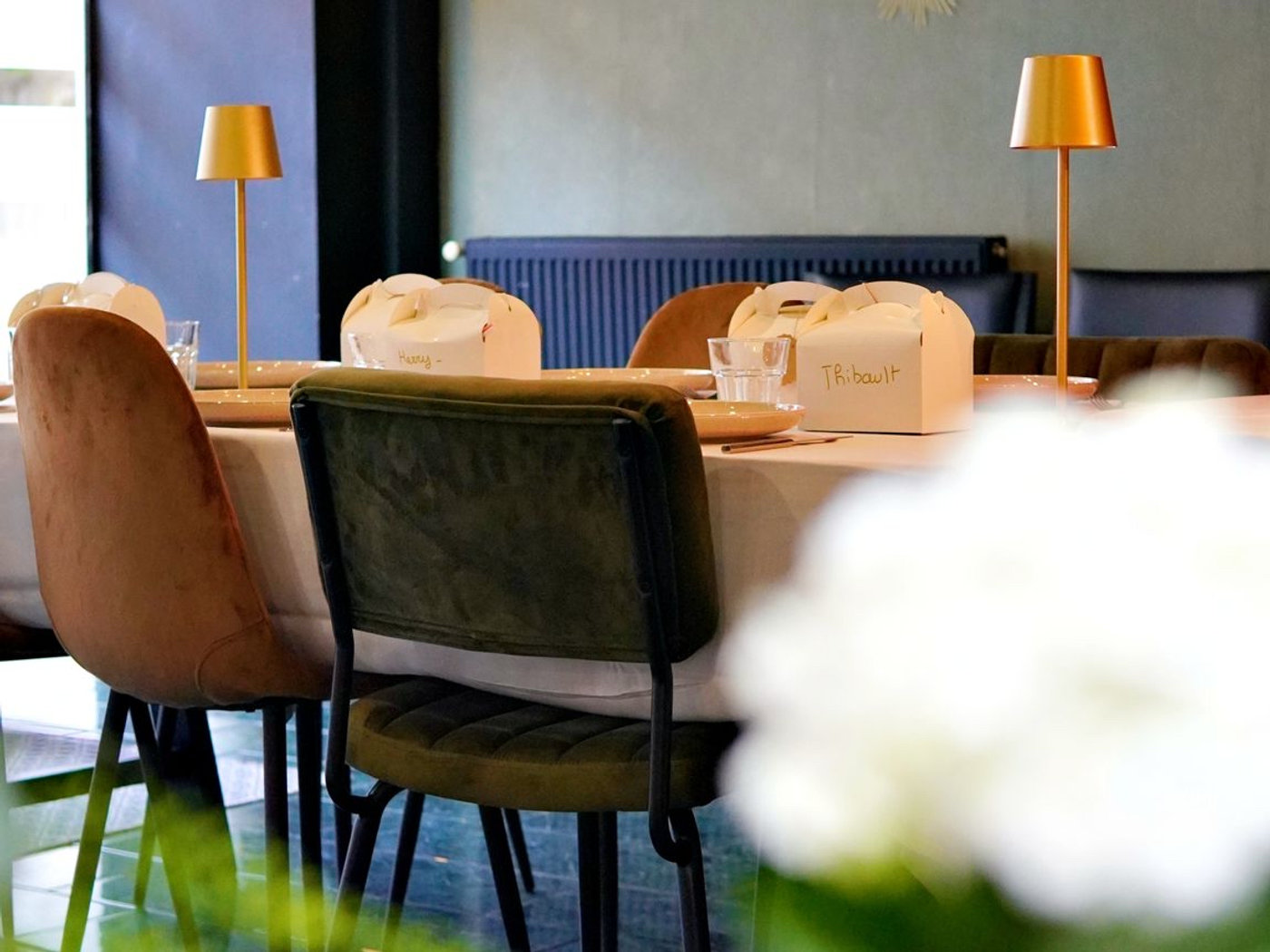 Salle privatisée du restaurant À La Carte à Hayange